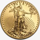 Золотая монета Американский Орел 1/10 унции разных лет (American Eagle)