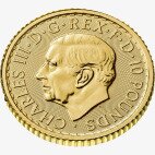 Золотая монета Британия 1/10 унции 2023 (Britannia) Карл III