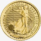 1/10 oz Britannia de Oro Isabel II | 2023