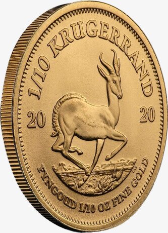 1/10 oz Krugerrand Gold Coin (2020)