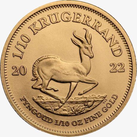 1/10 oz Krugerrand | Oro | 2022