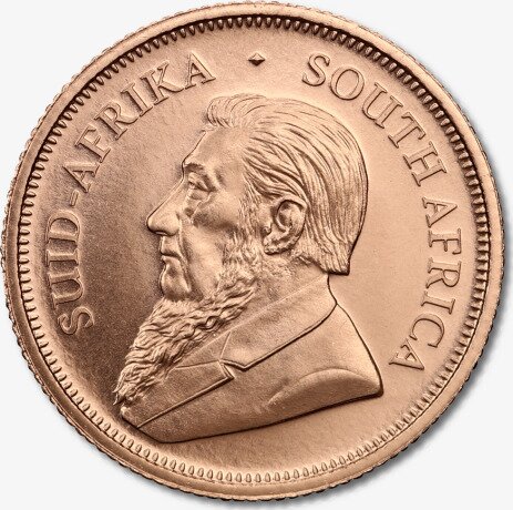 Крюгерранд (Krugerrand)1/10 унции разных лет Золотая инвестиционная монета