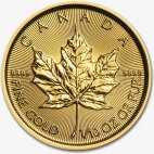 1/10 oz Maple Leaf | Oro | 2017