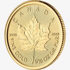 Золотая монета Канадский кленовый лист 1/10 унции 2019 (Gold Maple Leaf)