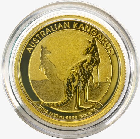 1/10 oz Nugget Kangaroo | Gold | 2016
