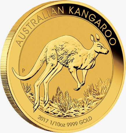 1/10 oz Nugget Kangaroo | Gold | 2017