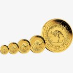 Золотая монета Наггет Кенгуру 1/10 унции 2017 (Nugget Kangaroo)