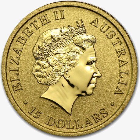 Золотая монета Наггет Кенгуру 1/10 унции разных лет (Nugget Kangaroo)