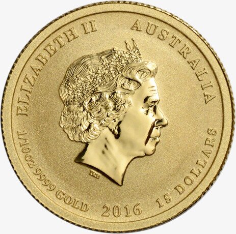 Золотая монета Победа в Тихом Океане 1/10 унции 2016