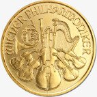 Золотая монета Венская Филармония 1/10 унции 2017 (Vienna Philharmonic)