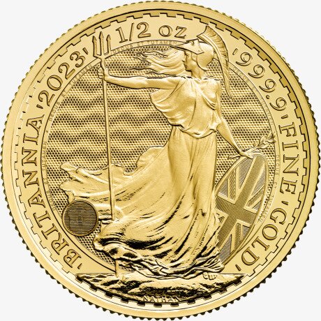 1/2 oz Britannia d'Oro Carlo III | 2023