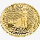 Британия 1/2 унция 2023 Золотая инвестиционная монета Карл III