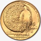 Золотая монета 1/2 унции Чемпионат мира по футболу в Мексике 1985 (Футболист)