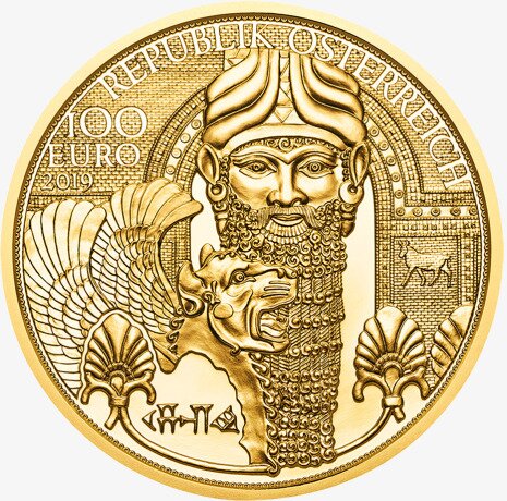 1/2 oz Das Gold Mesopotamiens Goldmünze (2019)