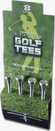 1/2 oz Golf Tees | Silver