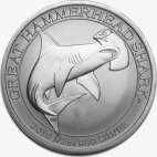 1/2 oz Great Hammerhead Shark | Silver | 2015
