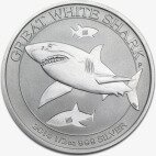 1/2 oz Great White Shark | Silver | 2014