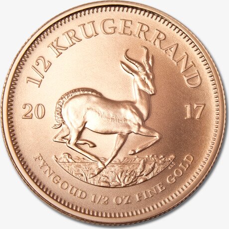 1/2 oz Krugerrand Gold Coin (2017)
