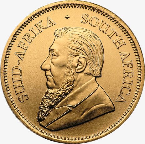 Золотая монета Крюгерранд 1/2 унции 2018 (Krugerrand)