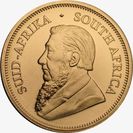 Золотая монета Крюгерранд 1/2 унции 2021 (Krugerrand)