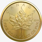 1/2 oz moneta d'oro Maple Leaf (2020)