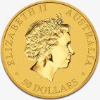 Золотая монета Наггет Кенгуру 1/2 унции 2013 (Nugget Kangaroo)