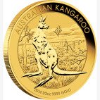 Золотая монета Наггет Кенгуру 1/2 унции 2014 (Nugget Kangaroo)