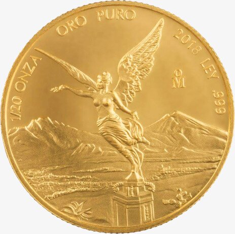 1/20 oz Mexican Libertad Gold Coin (2018)