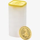 Британия 1/4 унция 2023 Золотая инвестиционная монета Карл III
