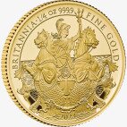 Британия 1/4 унция 2023 Золотая инвестиционная монета Карл III | Proof
