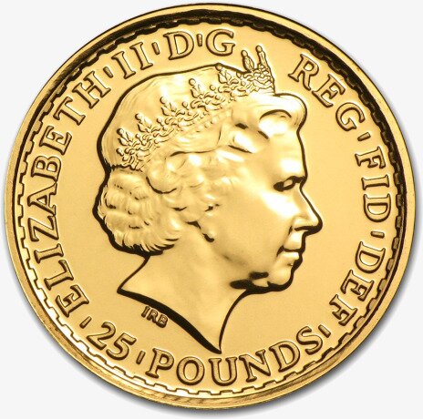 Британия (Britannia) 1/4 унции | разных лет | Золотая инвестиционная монета