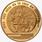 Золотая монета 1/4 унции Чемпионат мира по футболу в Мексике 1985-1986