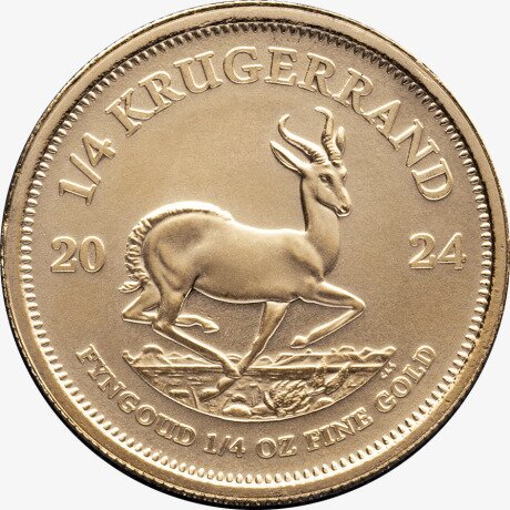 1/4 oz Krugerrand Gold Coin | 2024