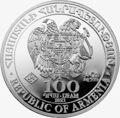 1/4 oz Noah's Ark Silver Coin (2021)