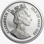Платиновая монета Нобль 1/4 унции Разных Лет (Platinum Noble)