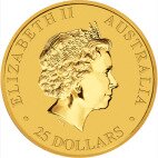 Золотая монета Наггет Кенгуру 1/4 унции 2014 (Nugget Kangaroo)