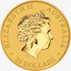 1/4 Uncji Australijski Kangur Złota Moneta | 2018