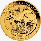 Золотая монета Наггет Кенгуру 1/4 унции 2021 (Nugget Kangaroo)