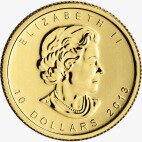 1/4 oz Moneda de Oro Oso Polar (2013)
