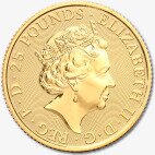 Золотая монета Звери Королевы Единорог 1/4 унции 2018 (Unicorn)