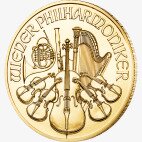 Золотая монета Венская Филармония 1/4 унции 2019 (Vienna Philharmonic)