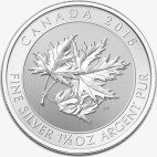 Серебряная монета Кленовый Лист 1,5 унции 2015 (Multi Maple Leaf)