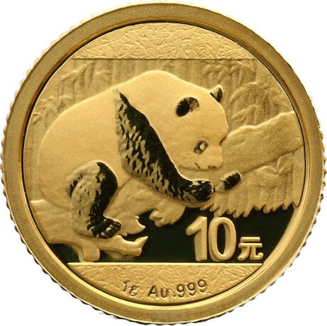 1g Chińska Panda Złota Moneta | 2016