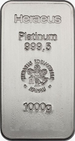 1 Kilo Platinum Bar | different manufacturers