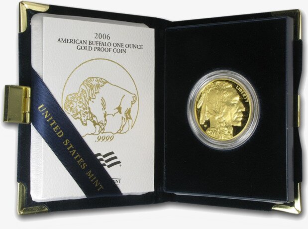1 oz American Buffalo | Gold | 2006 | Proof | Samtbox