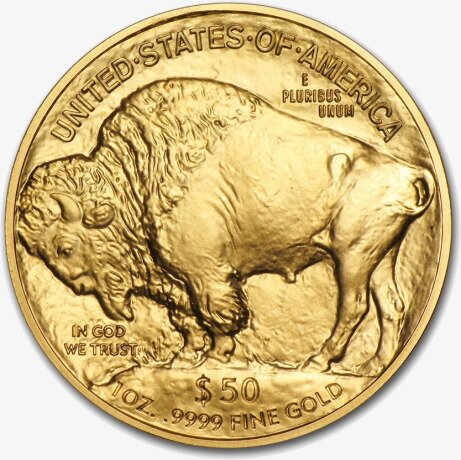 Золотая монета Американский Бизон (Баффало) 1 унция 2017