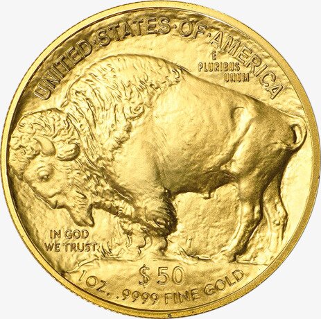 Золотая монета Американский Бизон 1 унция 2018 (Баффало)
