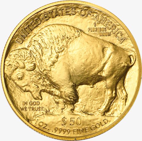 Золотая монета Американский Бизон 1 унция 2020 (Баффало)