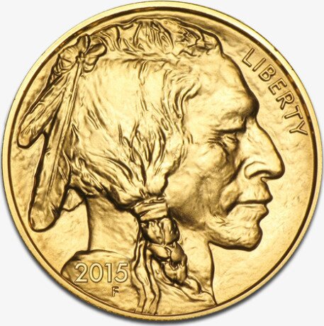 Золотая монета Американский Бизон (Баффало) 1 унция разных лет