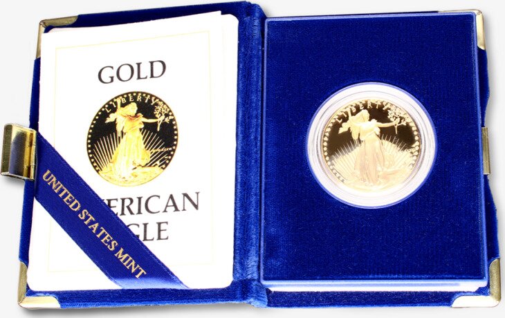 1 oz American Eagle | Gold | Proof | 1986